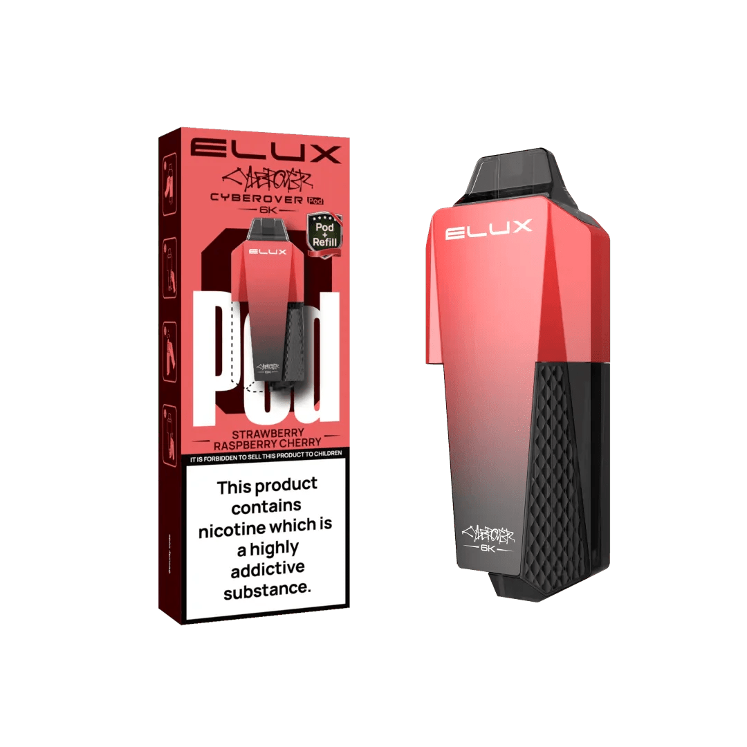 Buy Elux Cyberover 6K Replacement Pods Box of 5 - Bulk Vape Wholesale