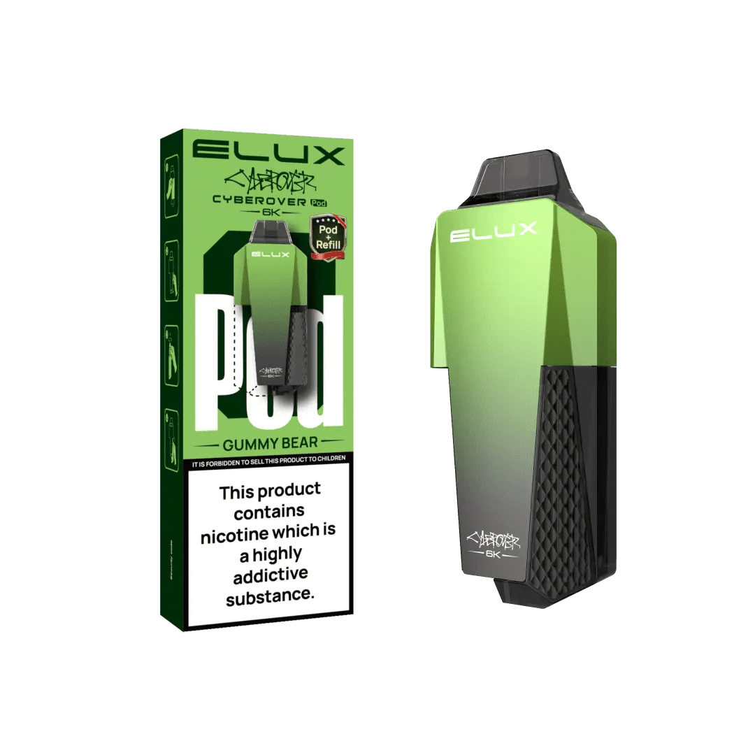 Buy Elux Cyberover 6K Replacement Pods Box of 5 - Bulk Vape Wholesale