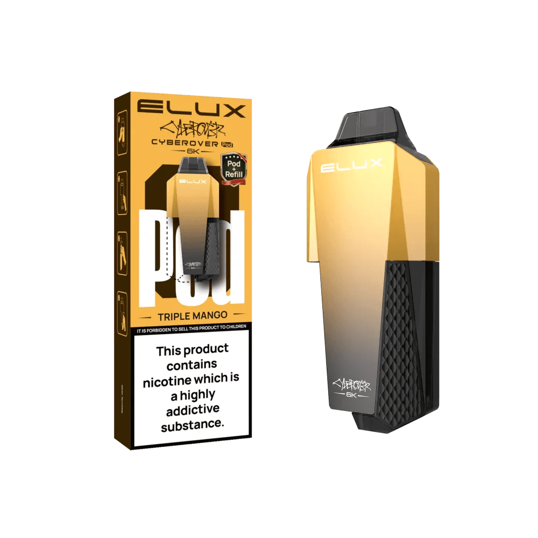 Buy Elux Cyberover 6K Replacement Pods Box of 5 - Bulk Vape Wholesale