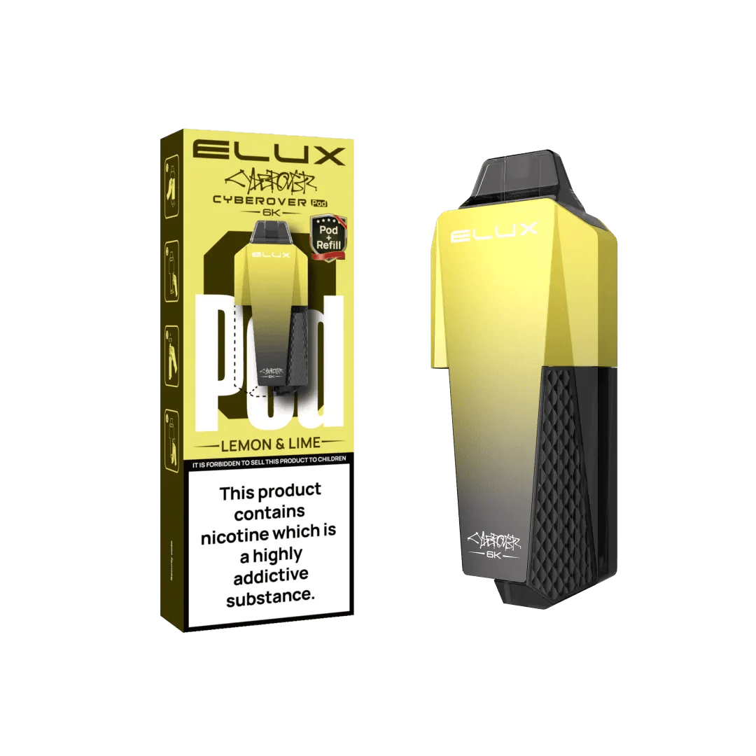 Buy Elux Cyberover 6K Replacement Pods Box of 5 - Bulk Vape Wholesale