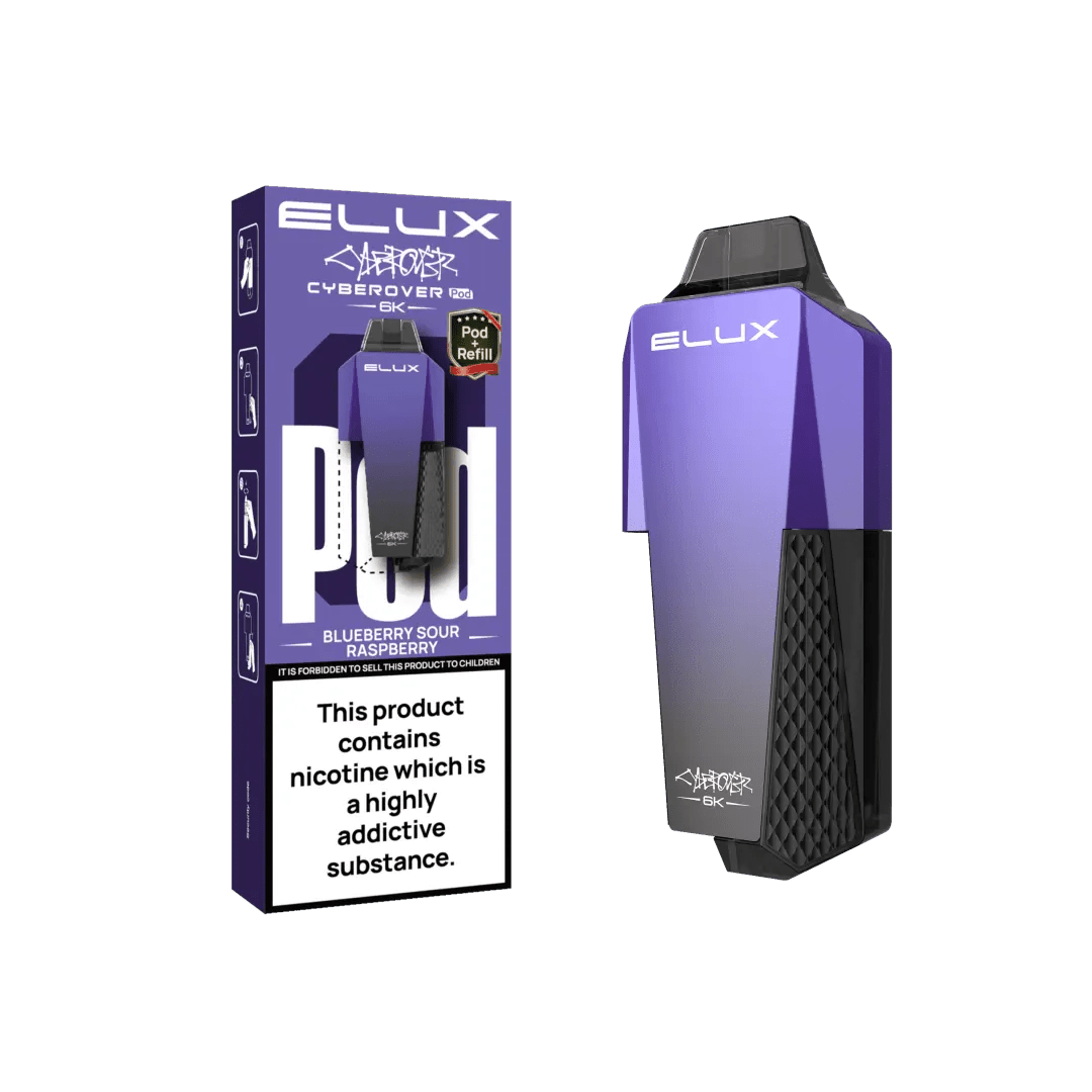 Buy Elux Cyberover 6K Replacement Pods Box of 5 - Bulk Vape Wholesale