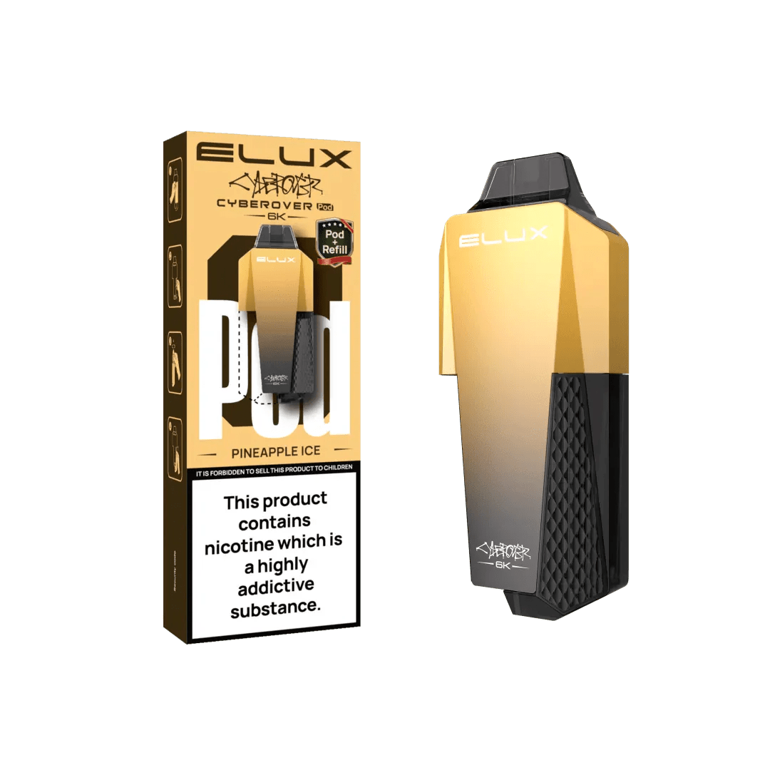 Buy Elux Cyberover 6K Replacement Pods Box of 5 - Bulk Vape Wholesale