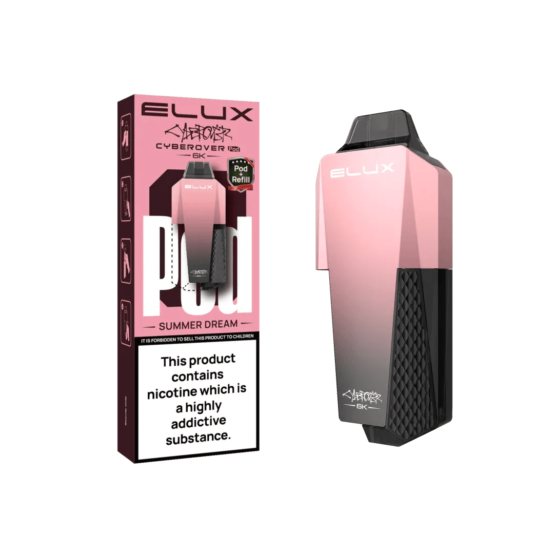 Buy Elux Cyberover 6K Replacement Pods Box of 5 - Bulk Vape Wholesale