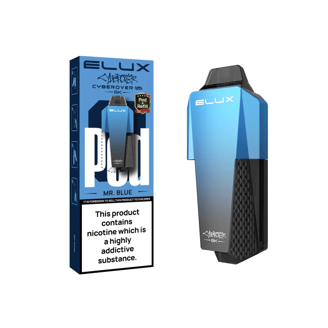 Buy Elux Cyberover 6K Replacement Pods Box of 5 - Bulk Vape Wholesale