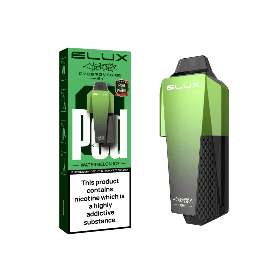 Buy Elux Cyberover 6K Replacement Pods Box of 5 - Bulk Vape Wholesale