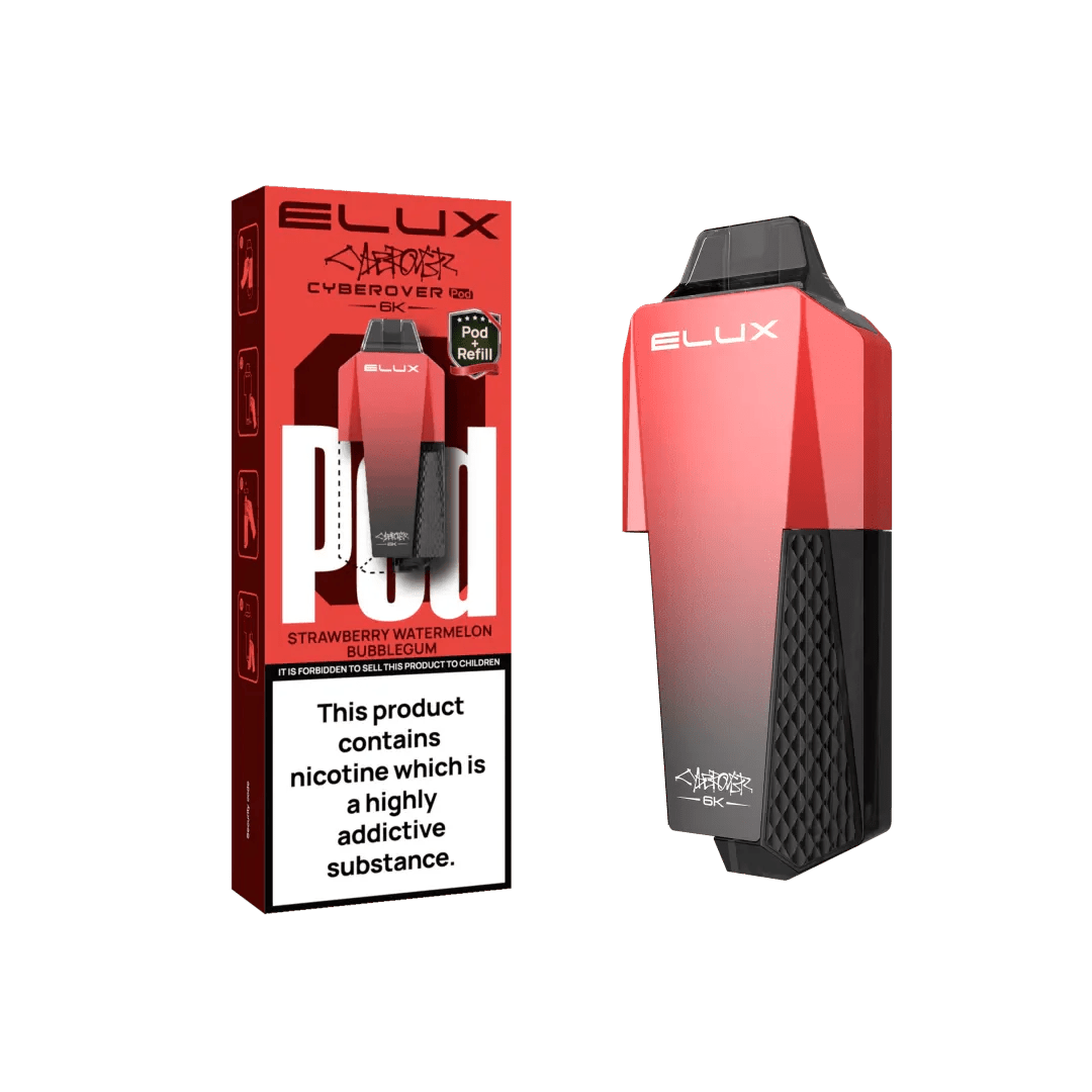 Buy Elux Cyberover 6K Replacement Pods Box of 5 - Bulk Vape Wholesale