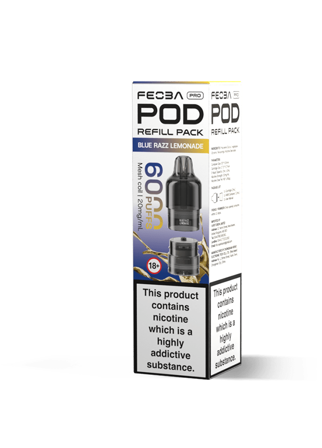 Buy Feoba Pro 6000+ Replacement Pods Pack of 5 - Bulk Vape Wholesale