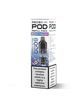 Feoba Pro 6000+ Replacement Pods Pack of 5 Blue Razz Gummy Bear