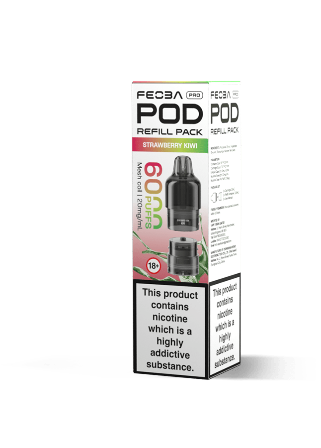 Buy Feoba Pro 6000+ Replacement Pods Pack of 5 - Bulk Vape Wholesale