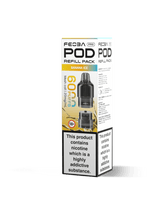 Feoba Pro 6000+ Replacement Pods Pack of 5 Banana Ice