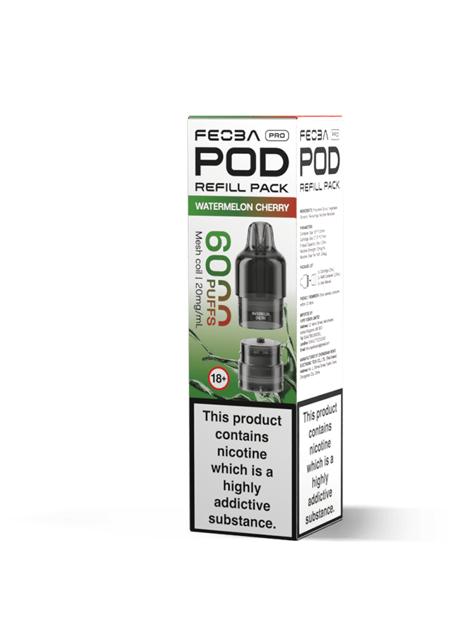 Buy Feoba Pro 6000+ Replacement Pods Pack of 5 - Bulk Vape Wholesale