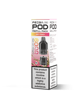 Feoba Pro 6000+ Replacement Pods Pack of 5 Juicy Peach