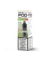 Feoba Pro 6000+ Replacement Pods Pack of 5 Kiwi Passionfruit Guava