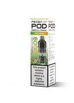 Feoba Pro 6000+ Replacement Pods Pack of 5 Triple Melon