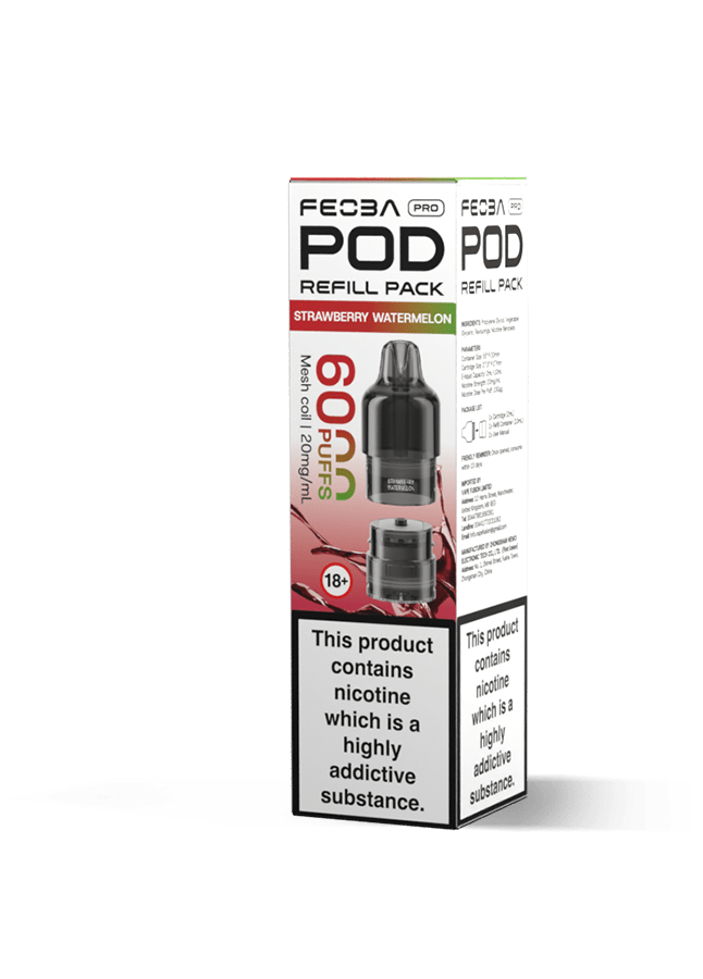Buy Feoba Pro 6000+ Replacement Pods Pack of 5 - Bulk Vape Wholesale