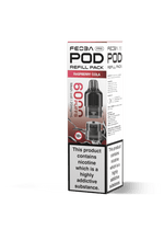 Feoba Pro 6000+ Replacement Pods Pack of 5 Raspberry Cola