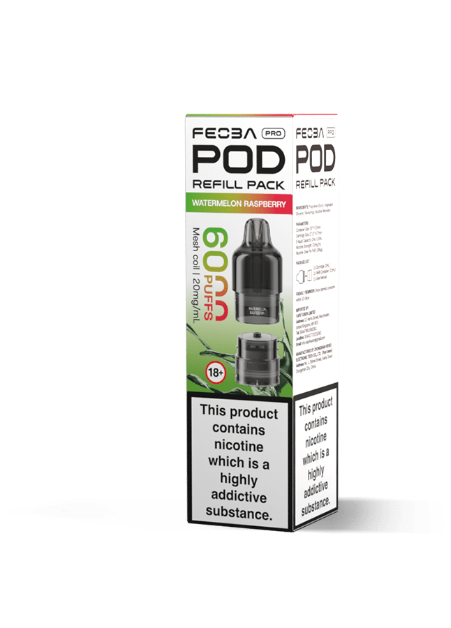 Buy Feoba Pro 6000+ Replacement Pods Pack of 5 - Bulk Vape Wholesale