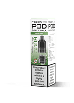 Feoba Pro 6000+ Replacement Pods Pack of 5 Fresh Mint