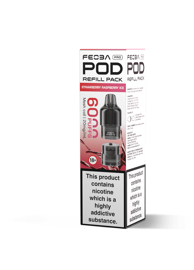 Buy Feoba Pro 6000+ Replacement Pods Pack of 5 - Bulk Vape Wholesale