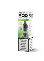 Feoba Pro 6000+ Replacement Pods Pack of 5 Apple Mojito