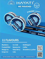 Hayati Nicotine Pouches Pack of 10 Blueberry