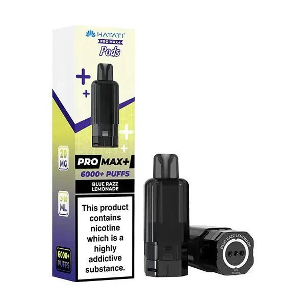 Buy Hayati Pro Max Plus 6000 Prefilled Pods Box of 5 - Bulk Vape Wholesale