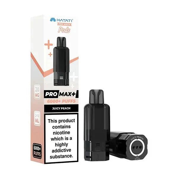 Buy Hayati Pro Max Plus 6000 Prefilled Pods Box of 5 - Bulk Vape Wholesale