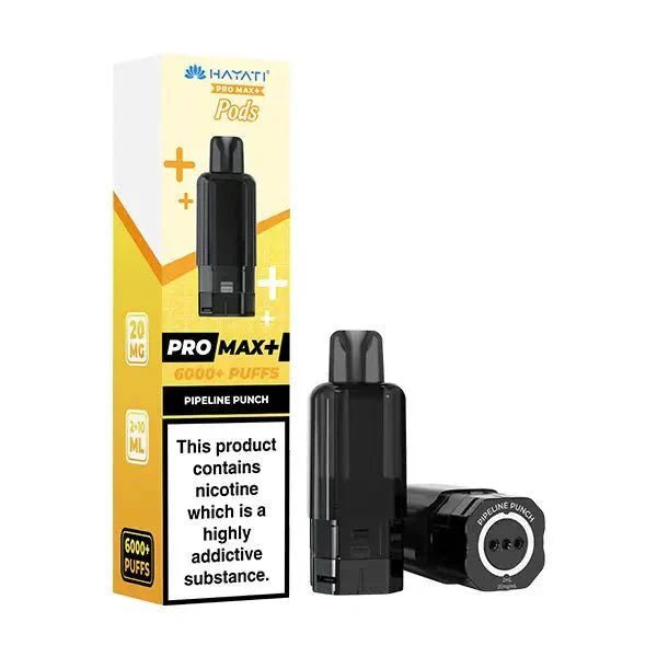 Buy Hayati Pro Max Plus 6000 Prefilled Pods Box of 5 - Bulk Vape Wholesale