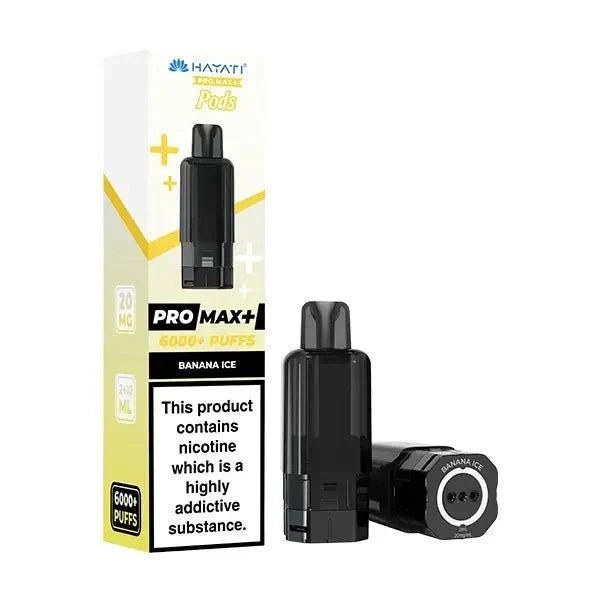 Buy Hayati Pro Max Plus 6000 Prefilled Pods Box of 5 - Bulk Vape Wholesale