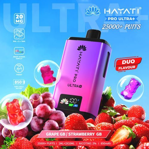 Buy Hayati Pro Ultra Plus 25k Disposable Vape Box of 10 - Bulk Vape Wholesale