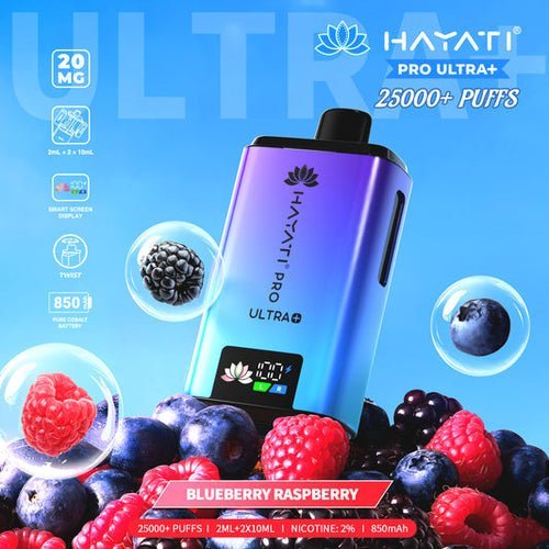 Buy Hayati Pro Ultra Plus 25k Disposable Vape Box of 10 - Bulk Vape Wholesale