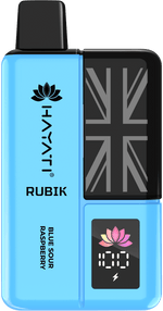 Hayati Rubik 7000 Puffs Prefilled Vape Kit Pack of 5 Banana Ice