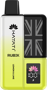 Hayati Rubik 7000 Puffs Prefilled Vape Kit Pack of 5 Banana Ice