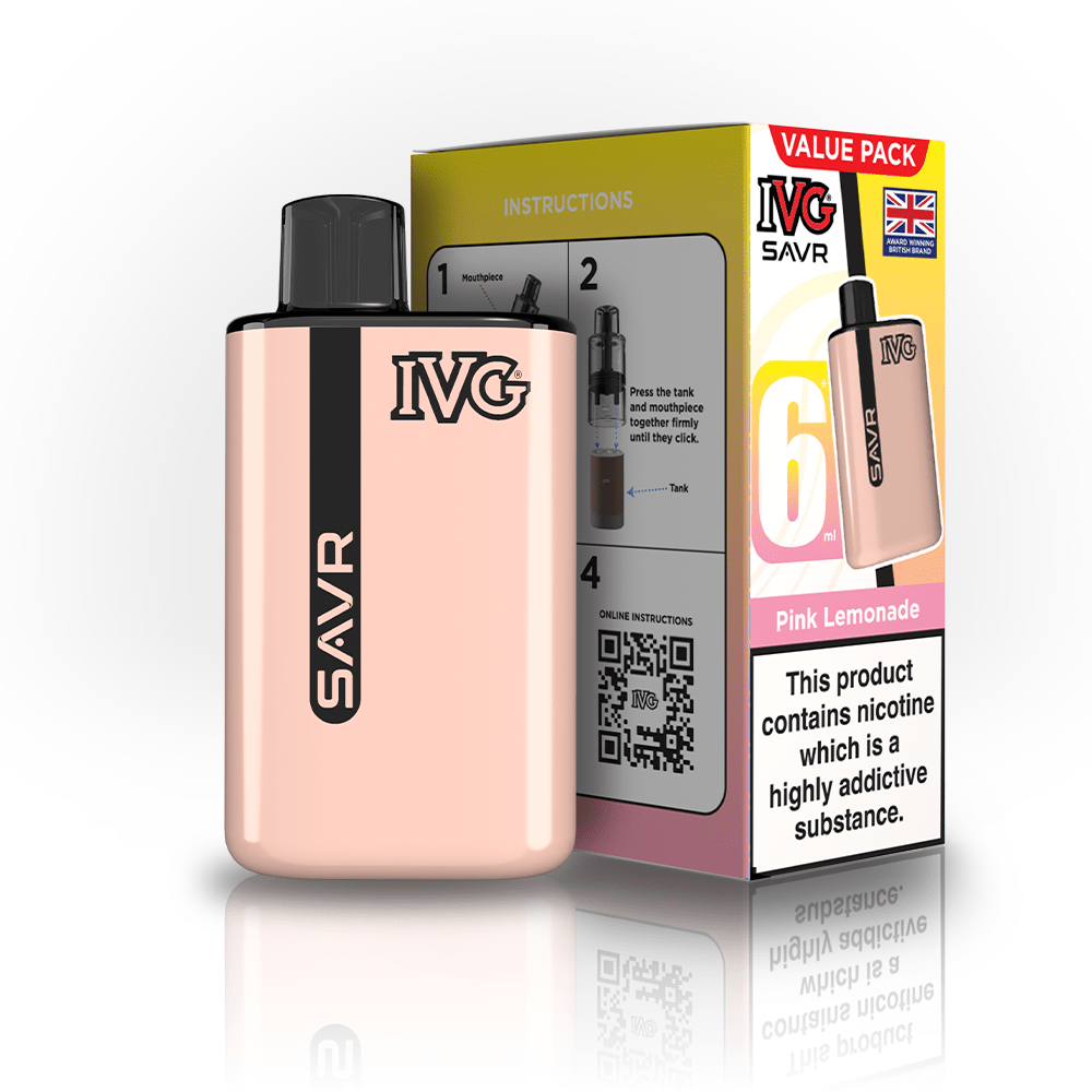 Buy IVG SAVR 3000 Disposable Vape Box of 5 - Bulk Vape Wholesale