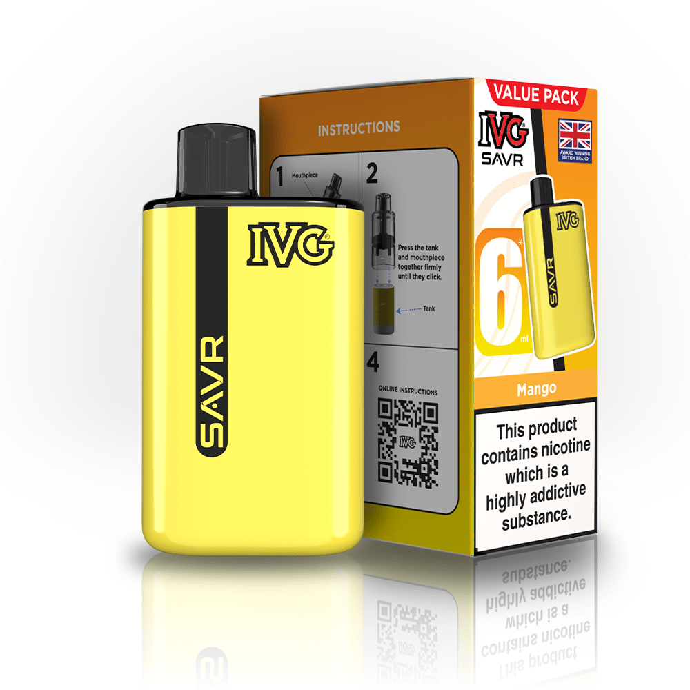 Buy IVG SAVR 3000 Disposable Vape Box of 5 - Bulk Vape Wholesale
