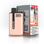 IVG SAVR 3000 Prefilled Pod Vape Box of 5 Peach Ice