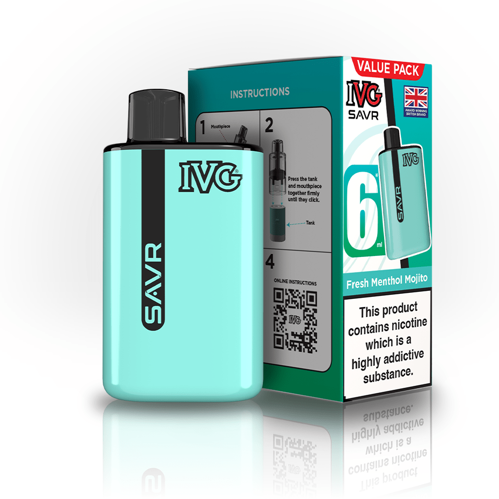 Buy IVG SAVR 3000 Disposable Vape Box of 5 - Bulk Vape Wholesale