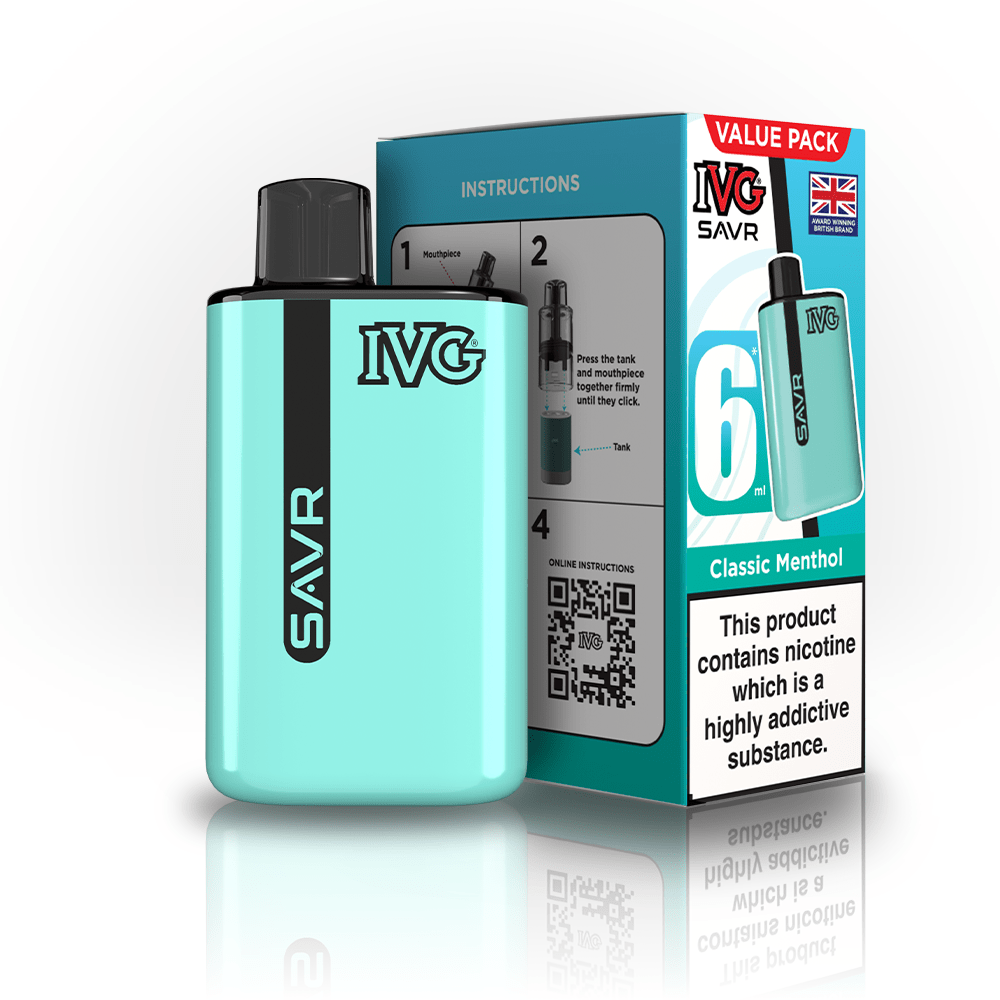 Buy IVG SAVR 3000 Disposable Vape Box of 5 - Bulk Vape Wholesale