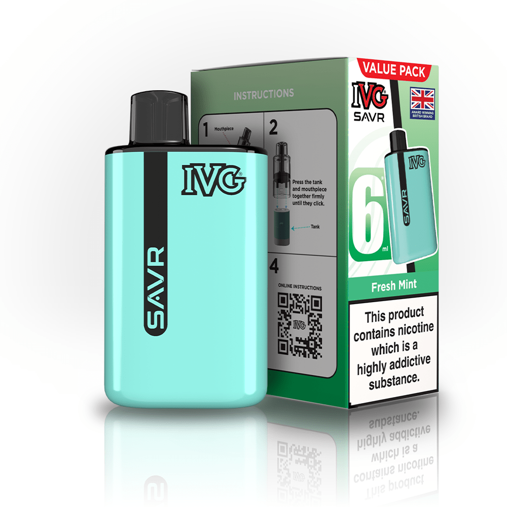 Buy IVG SAVR 3000 Disposable Vape Box of 5 - Bulk Vape Wholesale
