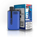 IVG SAVR 3000 Prefilled Pod Vape Box of 5 Blue Raspberry Ice