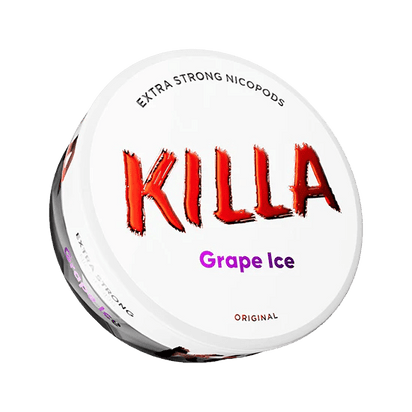 Killa Nicotine Pouches Pack of 10 Grape Ice