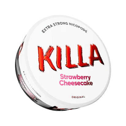 Killa Nicotine Pouches Pack of 10 Strawberry Cheesecake