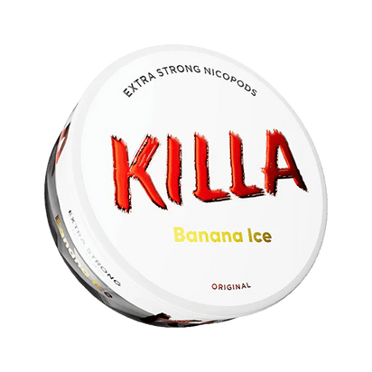 Killa Nicotine Pouches Pack of 10 Banana Ice