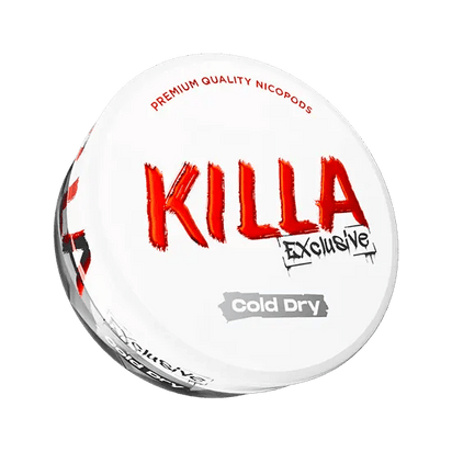 Killa Nicotine Pouches Pack of 10 Cold Dry