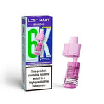Lost Mary BM6000 Prefilled Pods Pack of 5 Blueberry Sour Rsapberry
