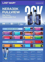 Lost Mary Nera 30K Prefilled Pod Kit Box of 5 Watermelon Edition