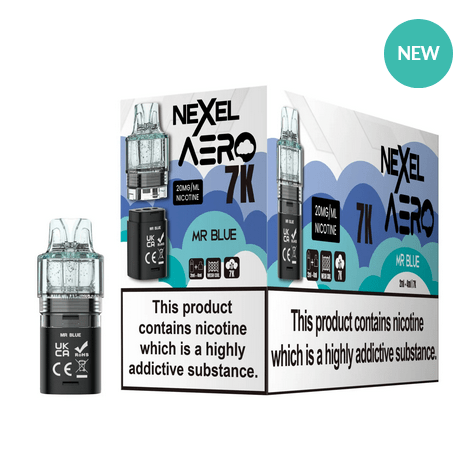 Buy Nexel Aero 7k Replacement Pods (BOX OF 10) - Bulk Vape Wholesale