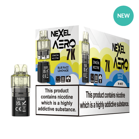 Buy Nexel Aero 7k Replacement Pods (BOX OF 10) - Bulk Vape Wholesale