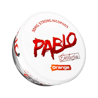 Pablo Snus Nicotine Pouches Pack of 10 Orange