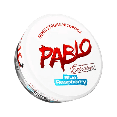 Pablo Snus Nicotine Pouches Pack of 10 Blue Raspberry